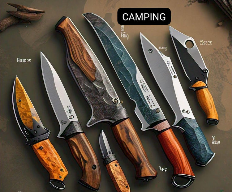 Knifes Collection for Camping