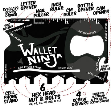 18-in-1 Ninja Wallet Tool
