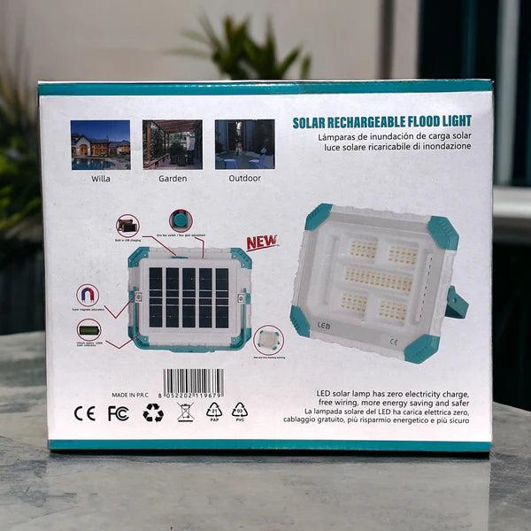 200w Solar Rechargeable Camping Light