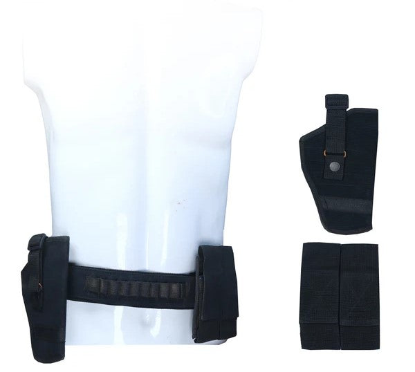 Universal Nylon Duty Holster Fabric Black