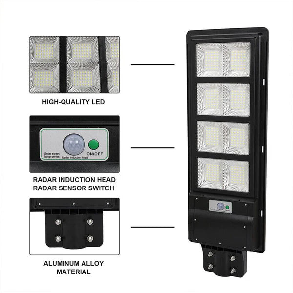 120W Led Solar Power Street Light