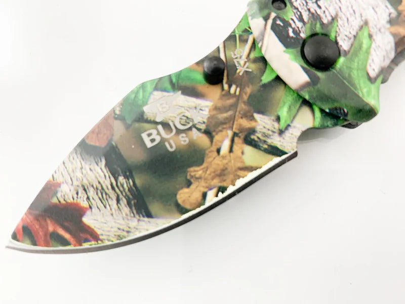 Buck X75 Camo Hunting Knife