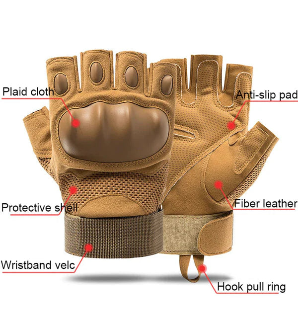 Imported Half Finger Anti-slip Gloves