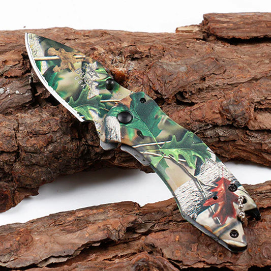 Buck X75 Camo Hunting Knife