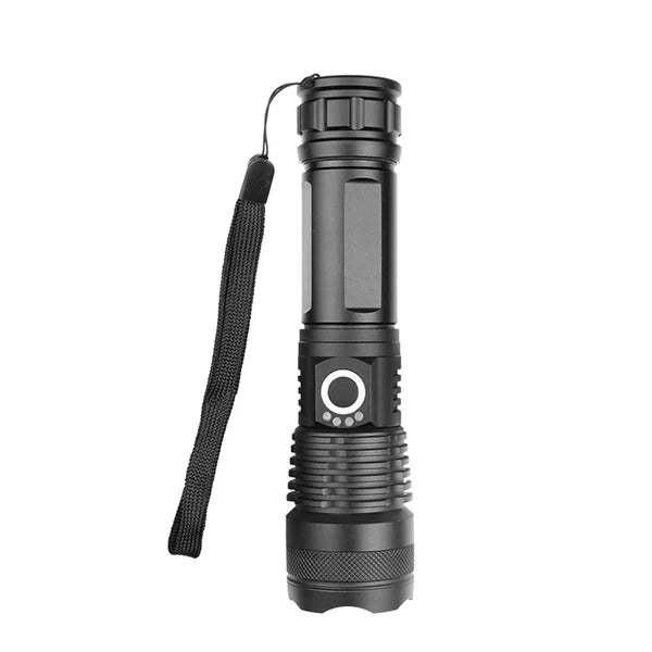 LED Flashlight with Battery Indicator