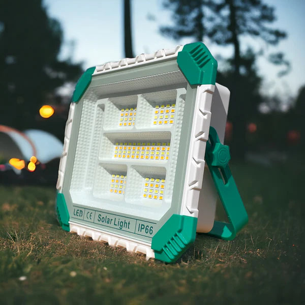 200w Solar Rechargeable Camping Light