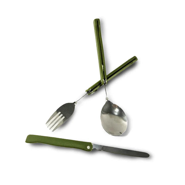 3 Pcs Camping Cutlery Set