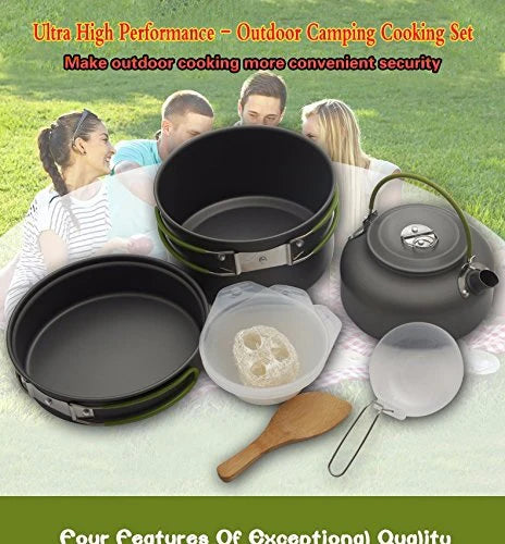 Non-Stick Cooking Set for Camping