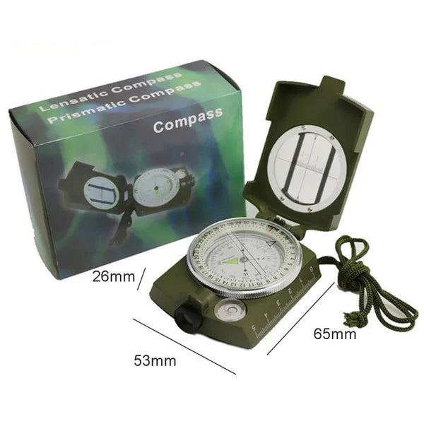 High-Precision Military Lensatic Compass