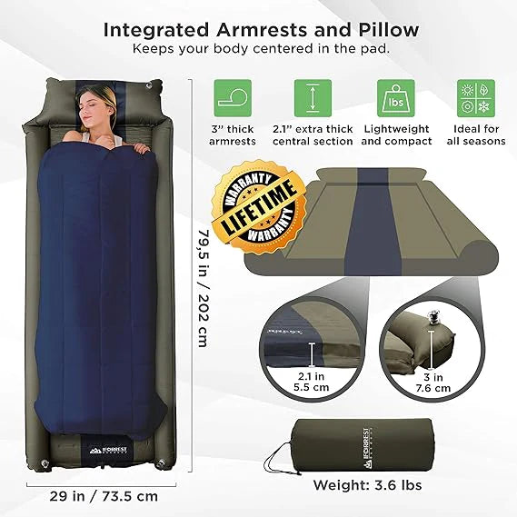 Ultra-Comfortable IFORREST Camping Sleeping Pad