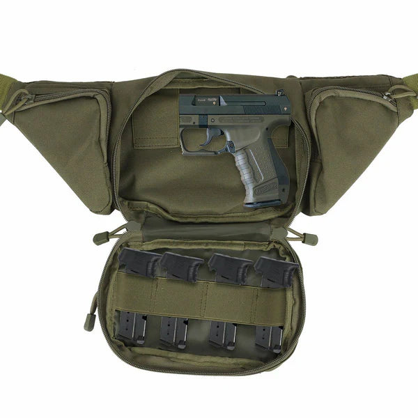 Military-grade fanny pack designed for outdoor enthusiasts