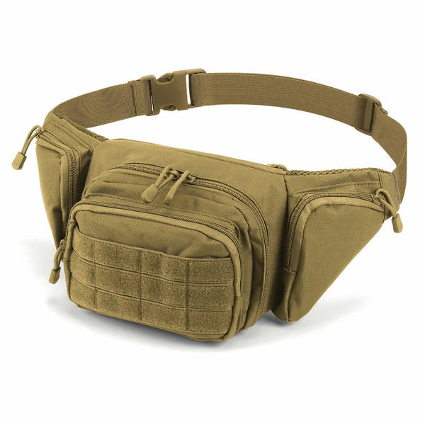 Military-grade fanny pack designed for outdoor enthusiasts