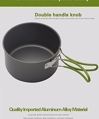 Non-Stick Cooking Set for Camping