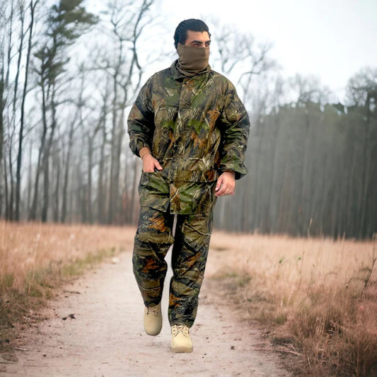 All Purpose Men's Camo Rain Suit(2 Pc)