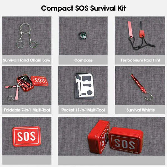 6-in-1 SOS Survival Kit