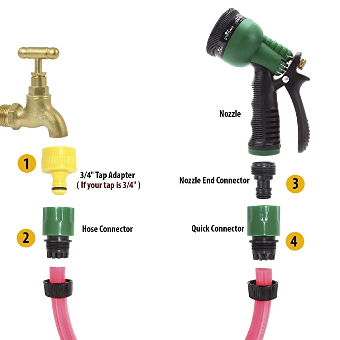 Garden Pressure Hose Spray Gun