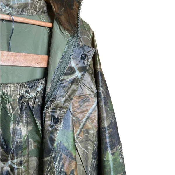 All Purpose Men's Camo Rain Suit(2 Pc)