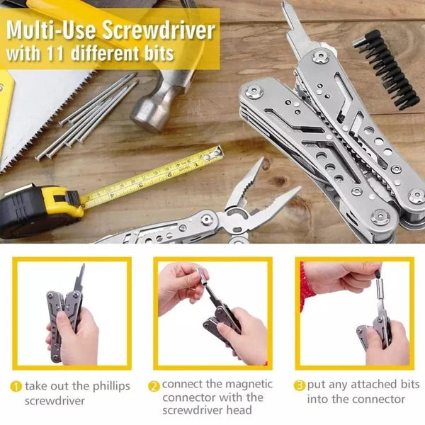 JEEP 24 in 1 Multi-Tool Pliers