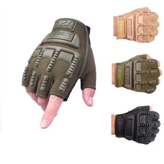 Mechanix MPACT Fingerless Impact-Resistant Gloves for Gym and Bike Riding