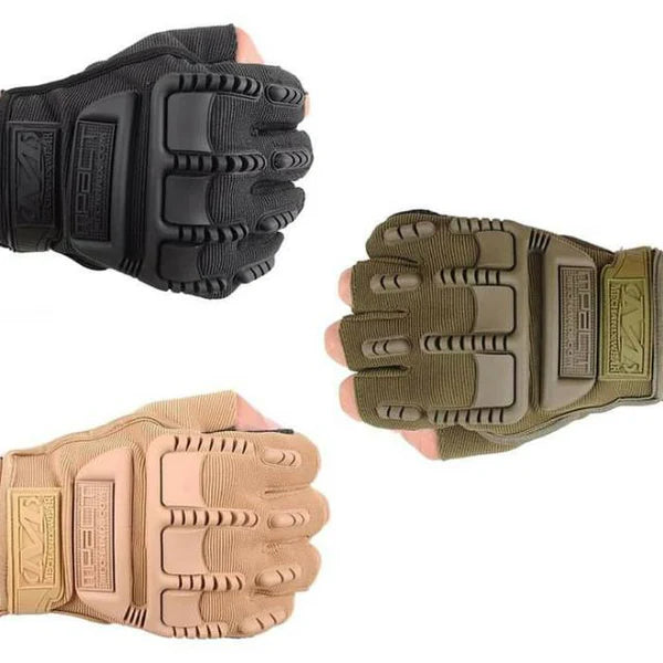 Mechanix MPACT Fingerless Impact-Resistant Gloves for Gym and Bike Riding