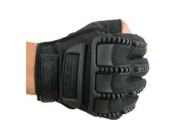 Mechanix MPACT Fingerless Impact-Resistant Gloves for Gym and Bike Riding