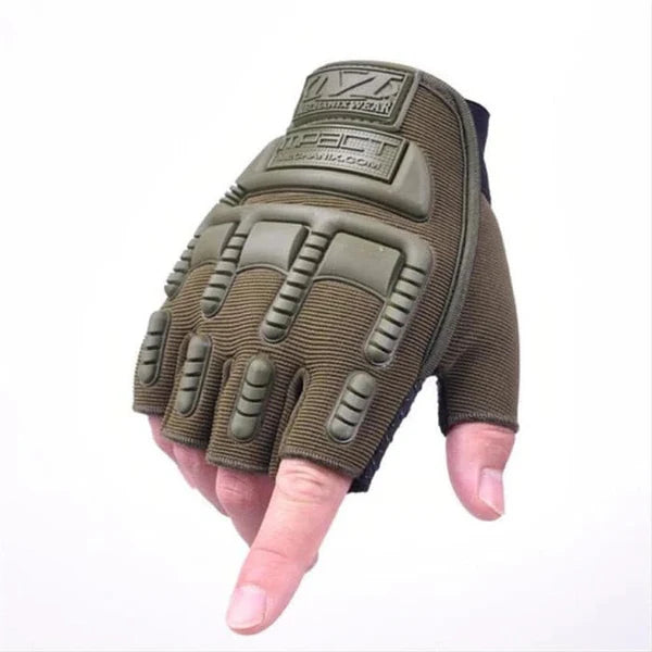 Mechanix MPACT Fingerless Impact-Resistant Gloves for Gym and Bike Riding