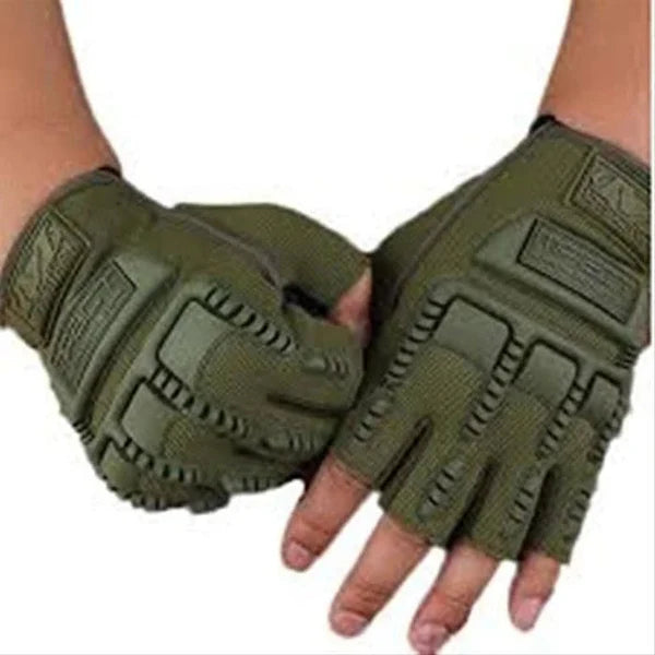 Mechanix MPACT Fingerless Impact-Resistant Gloves for Gym and Bike Riding