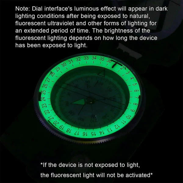 High-Precision Military Lensatic Compass