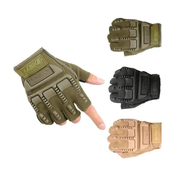 Mechanix MPACT Fingerless Impact-Resistant Gloves for Gym and Bike Riding