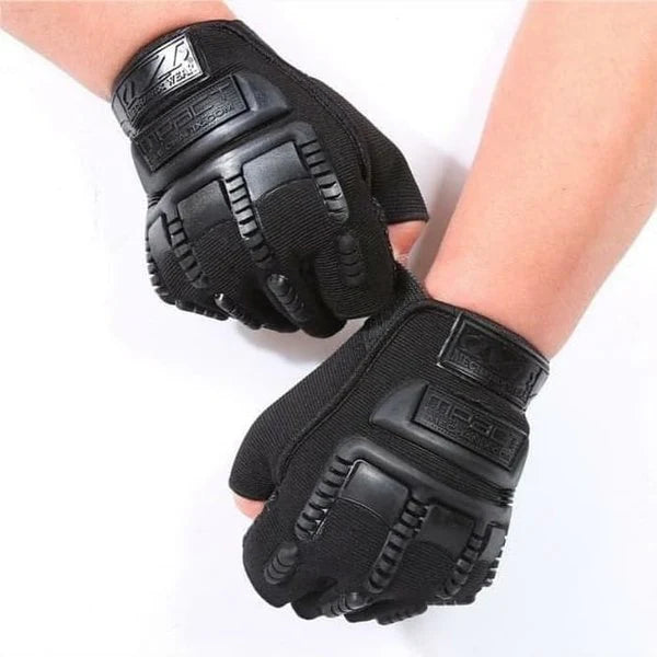 Mechanix MPACT Fingerless Impact-Resistant Gloves for Gym and Bike Riding