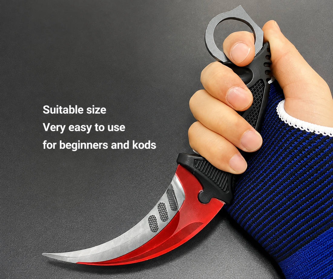 Spiderman Crack Pattern Karambit Knife