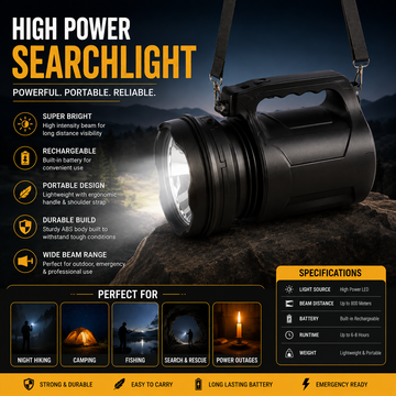 1.5km Range Tactical Searchlight | TD-6000