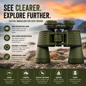 SEEKER 12 x 50 Binocular