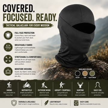 Balaclava Neck Gaiter Cap