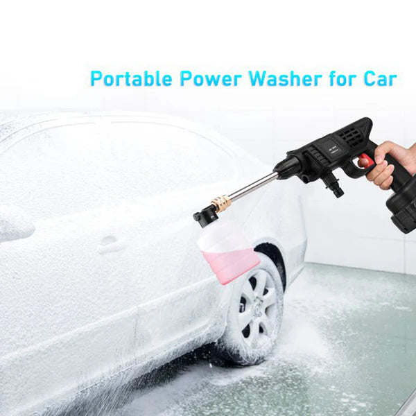 Cordless Pressure Washer with Foam Cannon