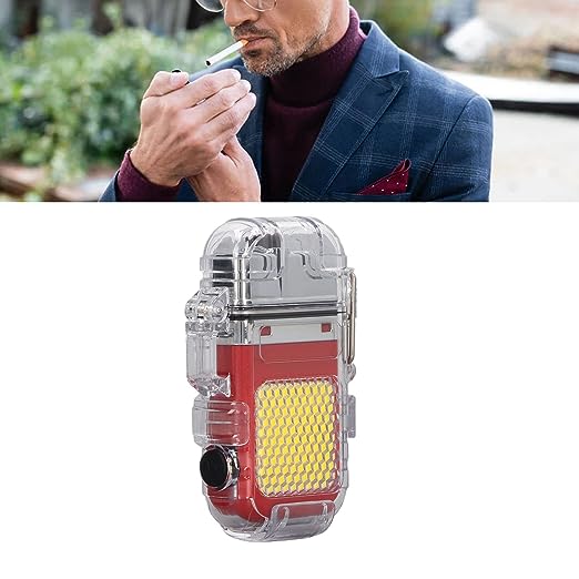 Dual Arc Lighter with COB Light