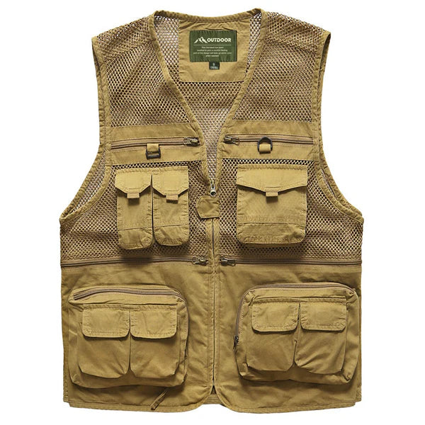 JEEP Mesh Multi-Pocket Waistcoat