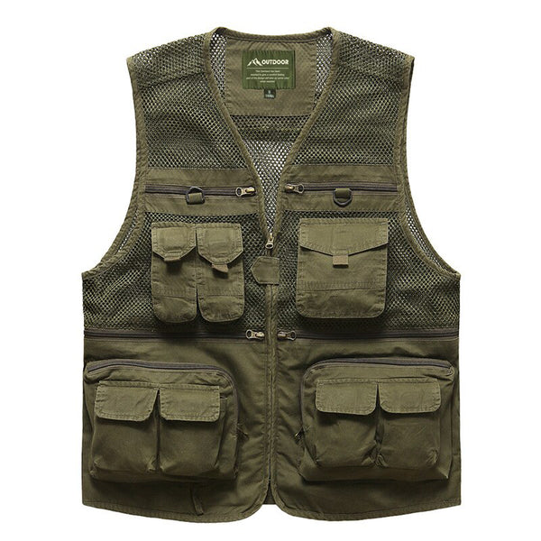 JEEP Mesh Multi-Pocket Waistcoat