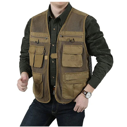 JEEP Mesh Multi-Pocket Waistcoat