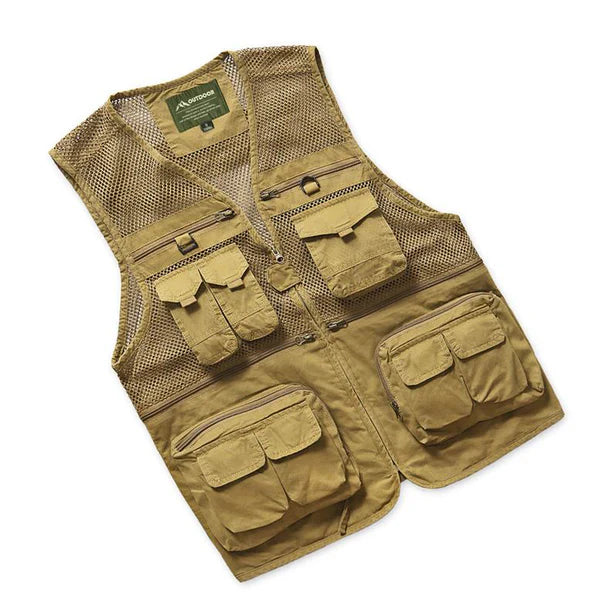 JEEP Mesh Multi-Pocket Waistcoat