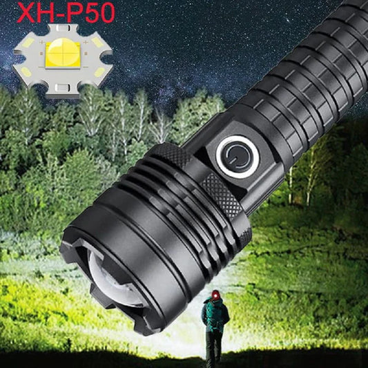 Light Bringer P50 : 700m Range Heavy Metal Torch