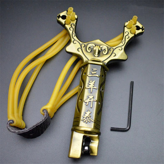 Powerful hunting slingshot