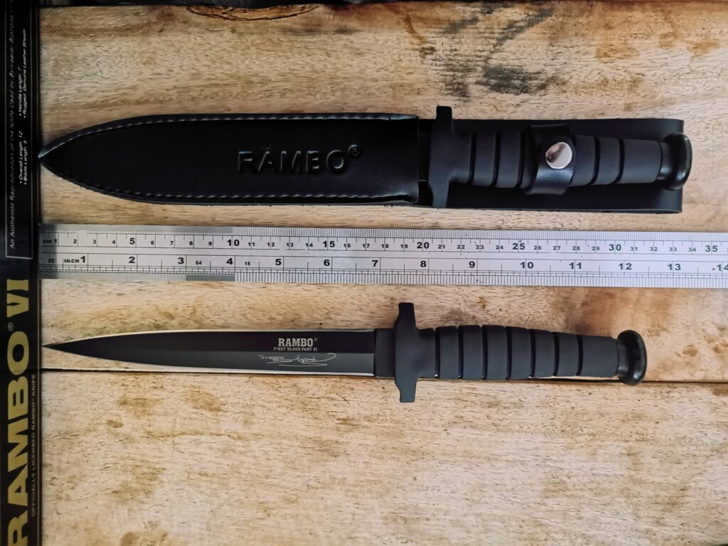 RAMBO VI Sylvester Stallone Signature Knife