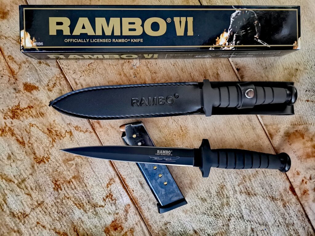 RAMBO VI Sylvester Stallone Signature Knife