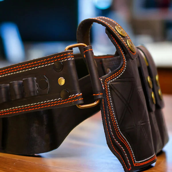 Slanted Leather Holster