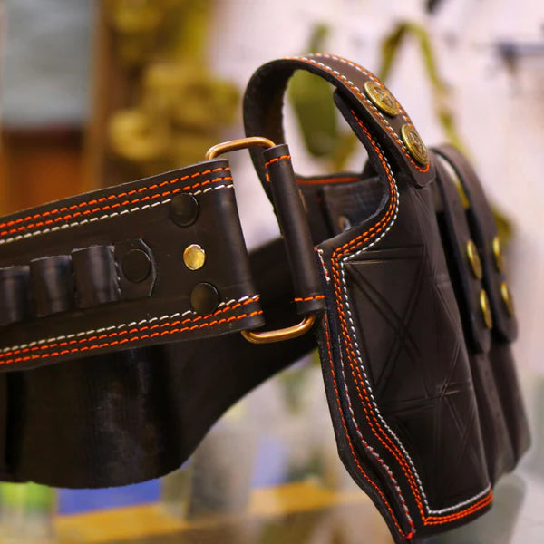 Slanted Leather Holster