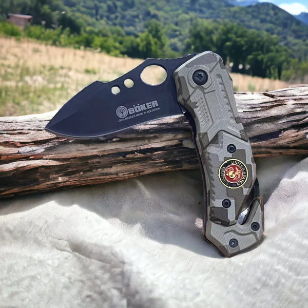 Stainless Steel Outdoor Folding Pocket Knife