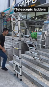 Extendable Foldable Aluminum Ladder