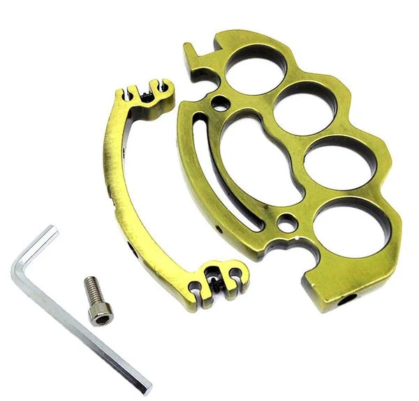 Tactical Brass Knuckle + Slingshot High Quality