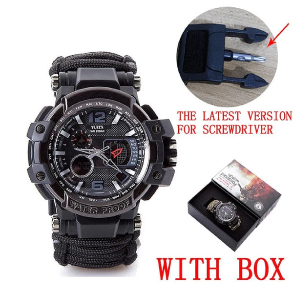 Tactical G3 Outdoor Paracord Watch